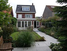 Eenheid tussen huis en tuin.